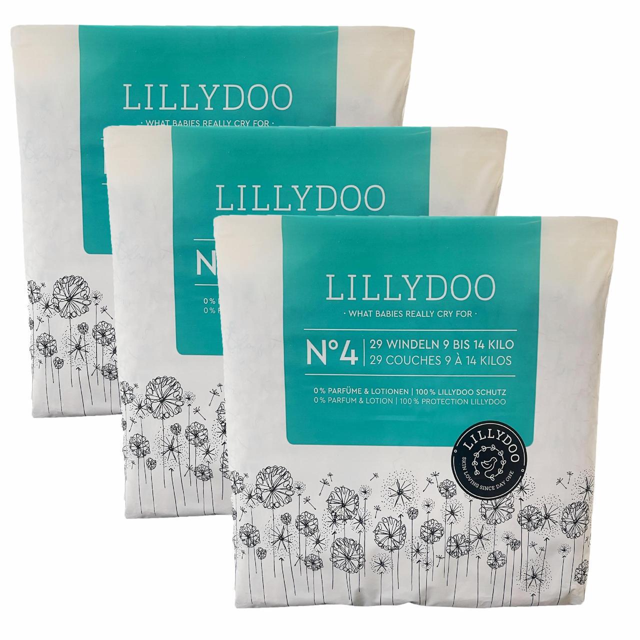 Підгузники LILLYDOO 4 Maxi 9-14 кг 87 шт. (2496196161)