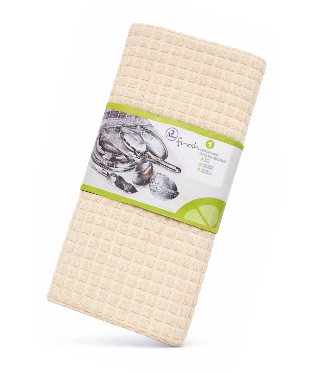 Коврик для сушки мокрой посуды Stenson R17199 30x40 см Бежевый (e2fa5dab) Коврик для сушки мокрой посуды Stenson R17199 30x40 см Бежевый (e2fa5dab)