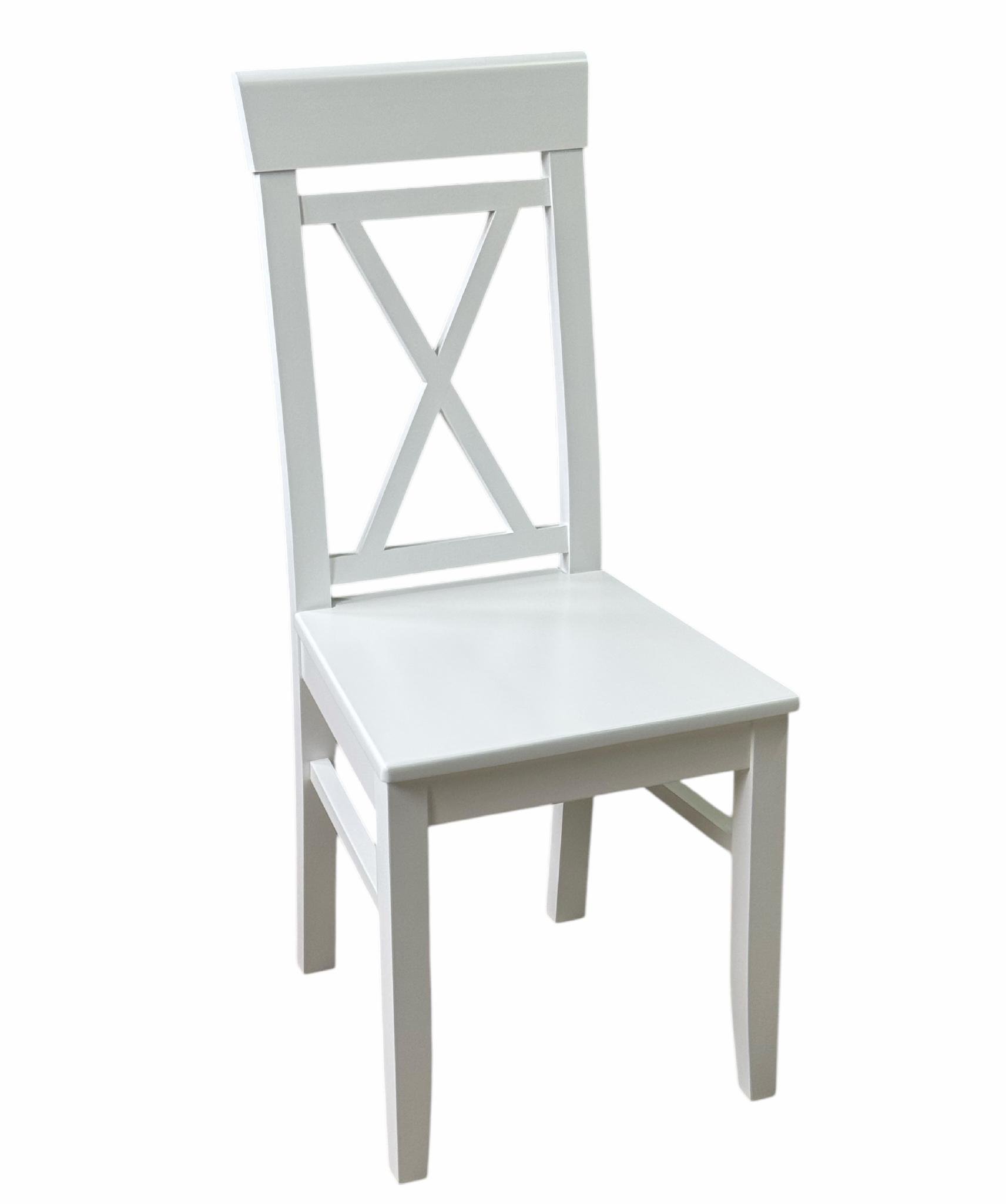 Стул обеденный Скиф ЖУР-18 деревянный Белый/Белый (25715319)