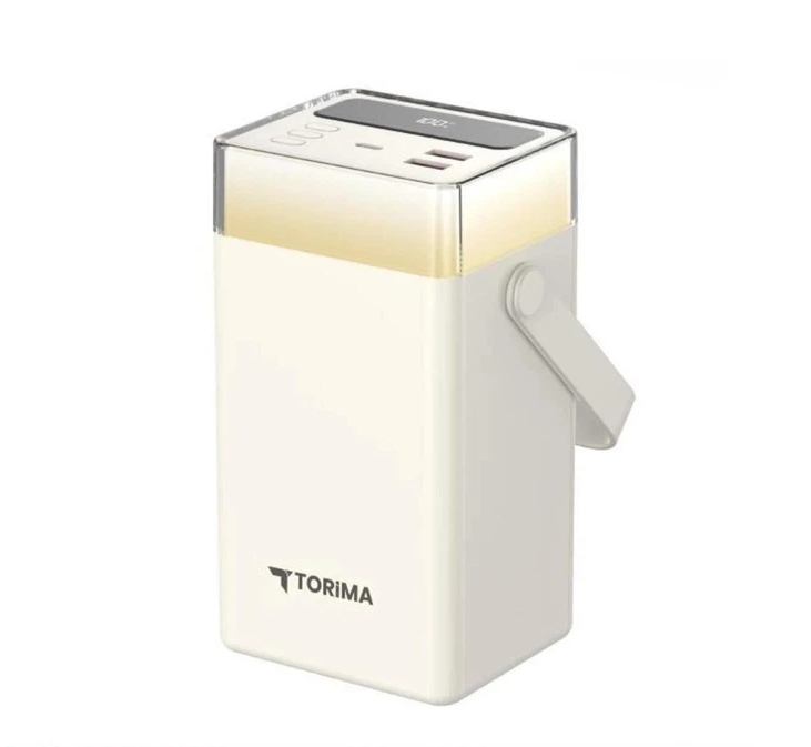 Повербанк Torima TRM-W1061 60000 mAh PD 22,5W с быстрой зарядкой Белый
