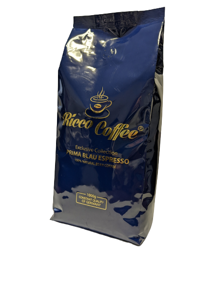 Кава зернова Ricco Coffee Prima Blau Espresso 1 кг (11581169)