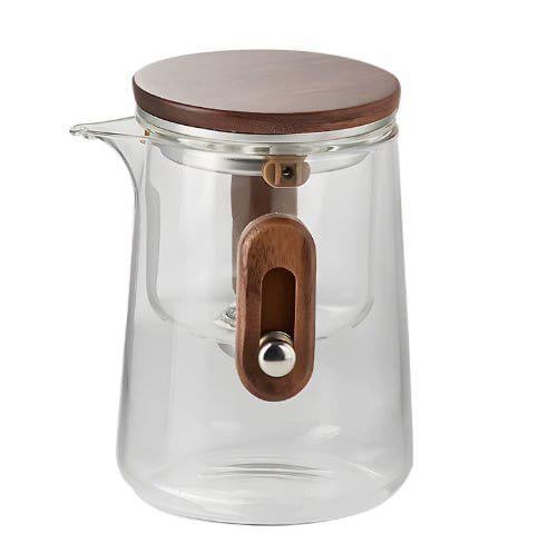 Чайник для заварювання TeaPot Гунфу магнітний Тіпод з високоякісного термостійкого скла 330 мл (212/2)