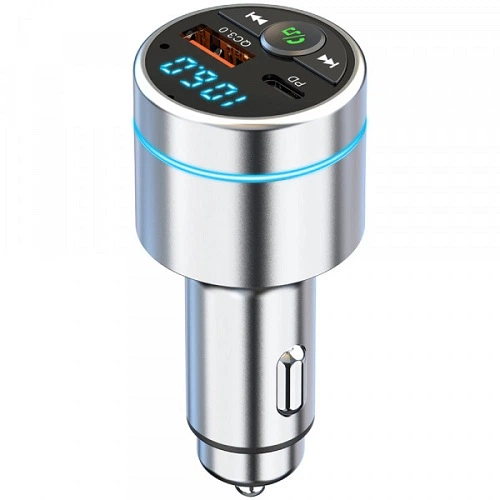 Автомобильный FM-трансмиттер Aspiring Wave 5 WV654712 с Bluetooth PD 20W QC3.0 LED MicroSD DSP Автомобильный FM-трансмиттер Aspiring Wave 5 WV654712 с Bluetooth PD 20W QC3.0 LED MicroSD DSP