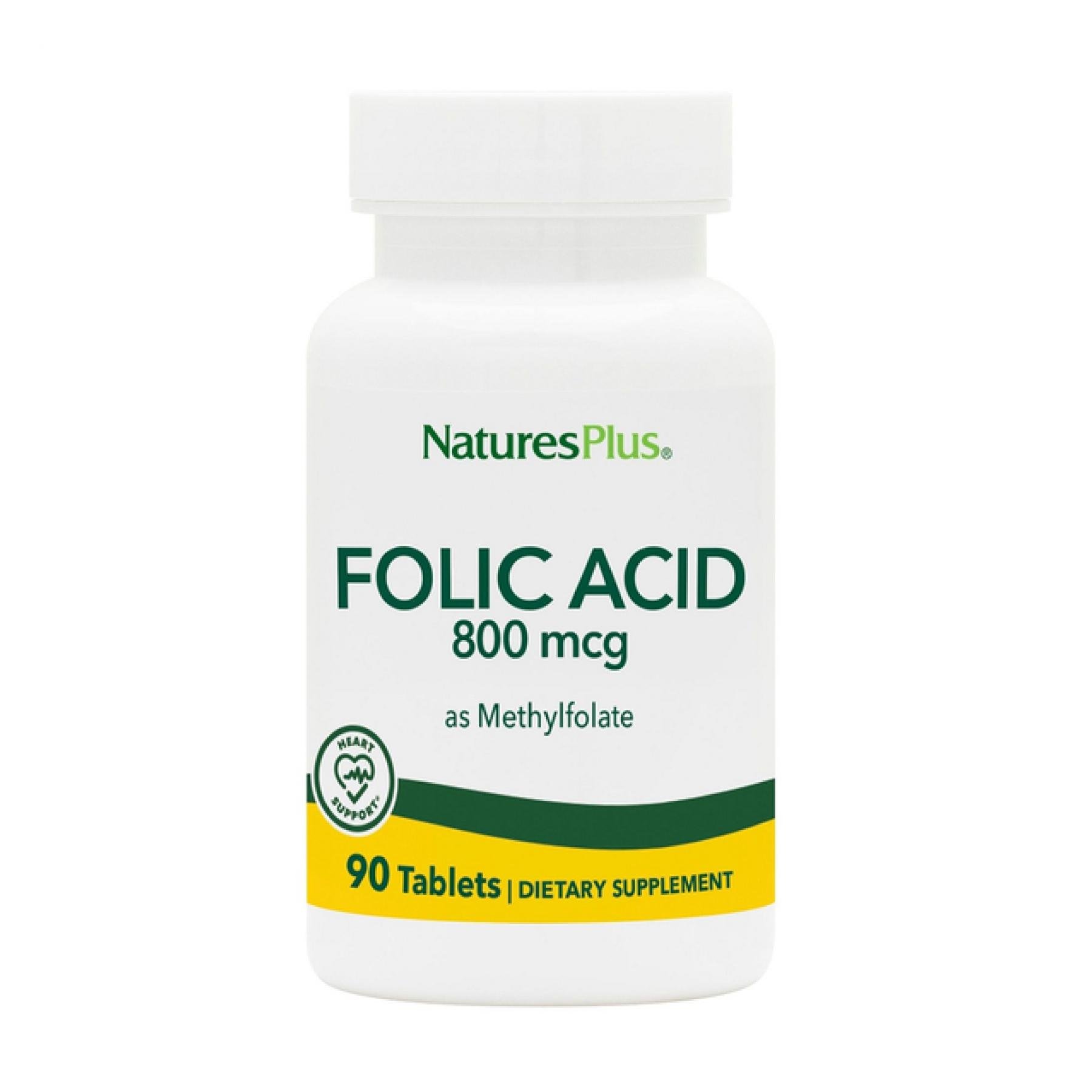 Натуральна добавка Folic Acid 800 mcg 90 tabs (2023-10-3227)