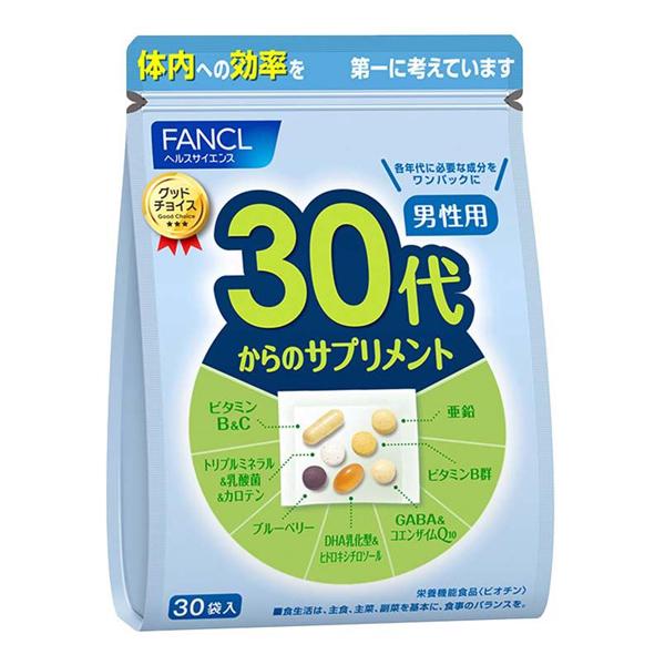 Витаминно-минеральный комплекс для мужчин Fancl 30s Supplement for Men 30 packs (000024268) Витаминно-минеральный комплекс для мужчин Fancl 30s Supplement for Men 30 packs (000024268)