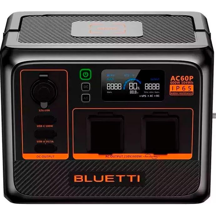Зарядная станция BLUETTI Portable AC60P 600W (103042) - фото 4 Зарядная станция BLUETTI Portable AC60P 600W (103042) - фото 4