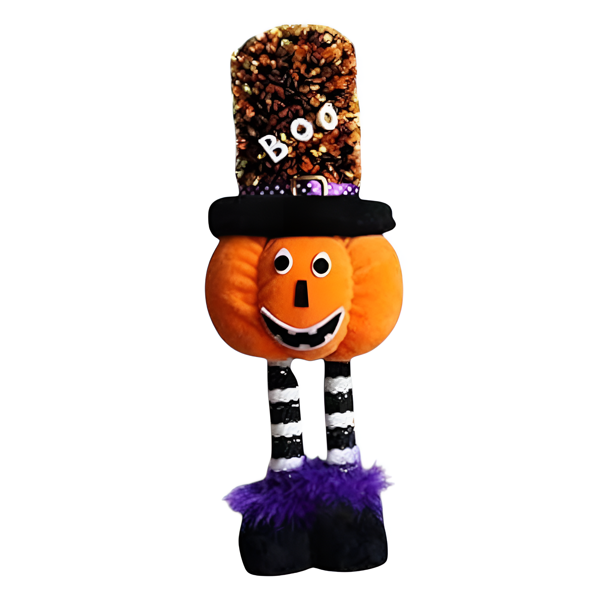 Фигурка телескопическая Stenson Тыква 65 см Разноцветный (R95929)