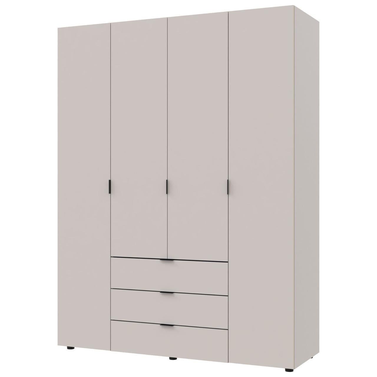 Шкаф распашный для одежды Doros Гелар 155х49,5х203,4 см Кашемир (DRS-011168)