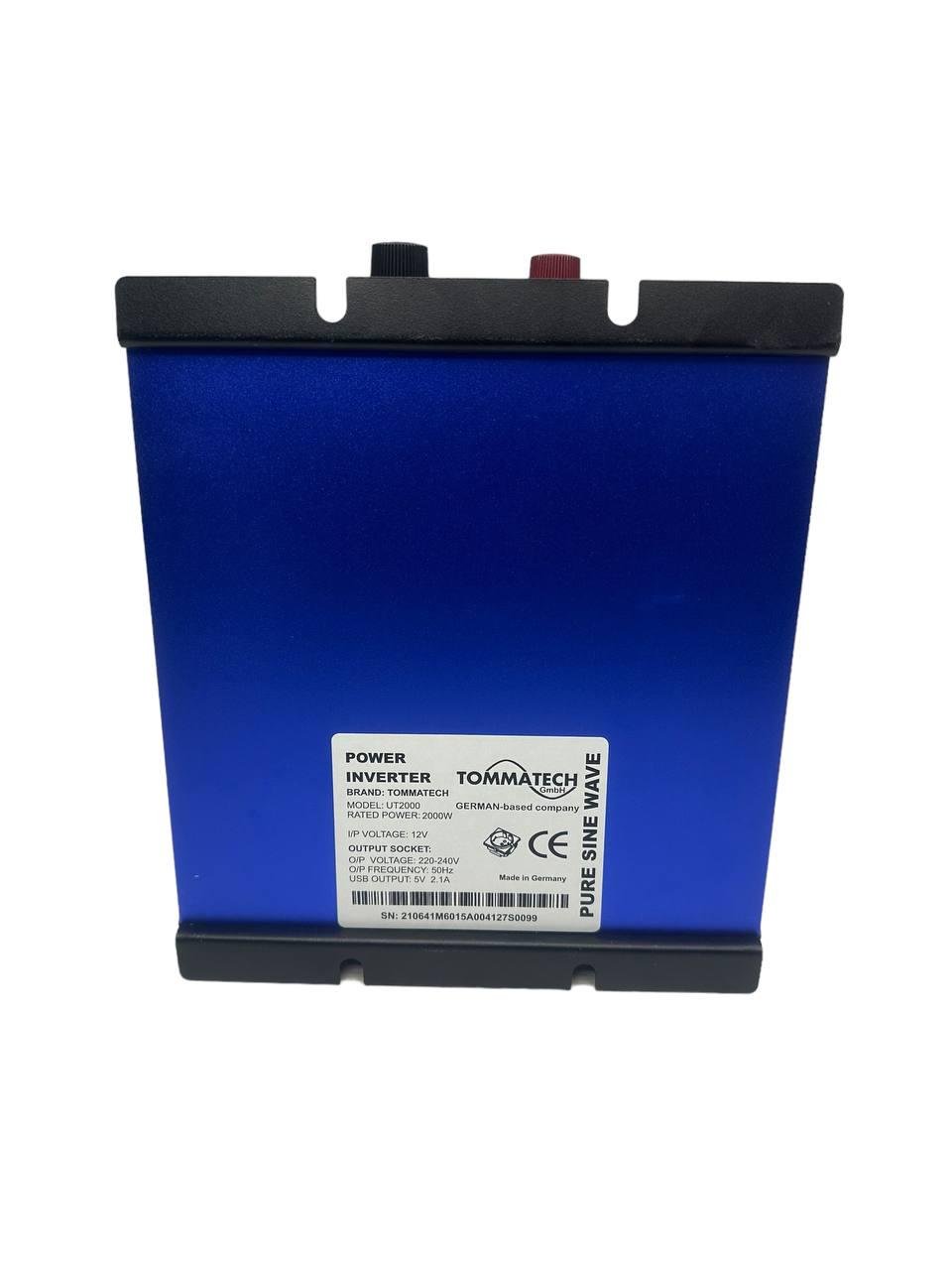 Преобразователь напряжения TommaTech UT чистая синусоида с возможностью подключения котла 2000 Вт (6457568569) - фото 8 Преобразователь напряжения TommaTech UT чистая синусоида с возможностью подключения котла 2000 Вт (6457568569) - фото 8