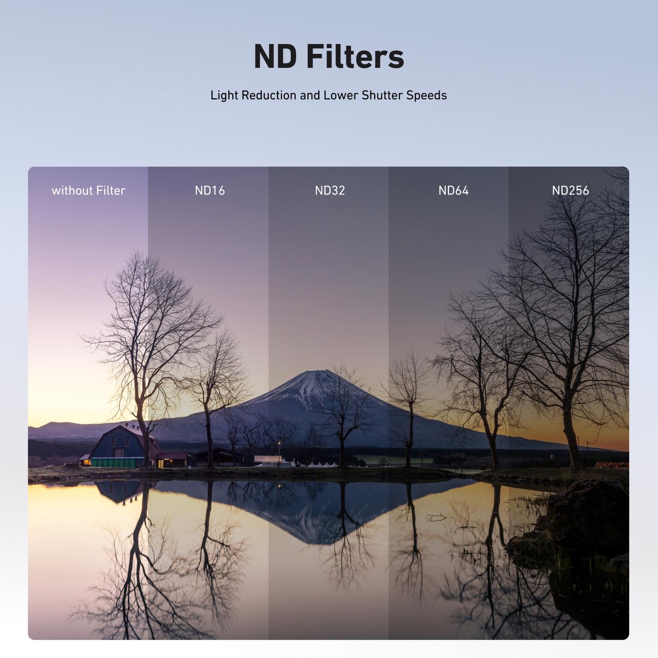 Набір світлофільтрів Telesin ND16/32/64/256 для DJI Osmo Pocket 3 S5-FLT-38-TDJ 4 шт. - фото 9 Набір світлофільтрів Telesin ND16/32/64/256 для DJI Osmo Pocket 3 S5-FLT-38-TDJ 4 шт. - фото 9