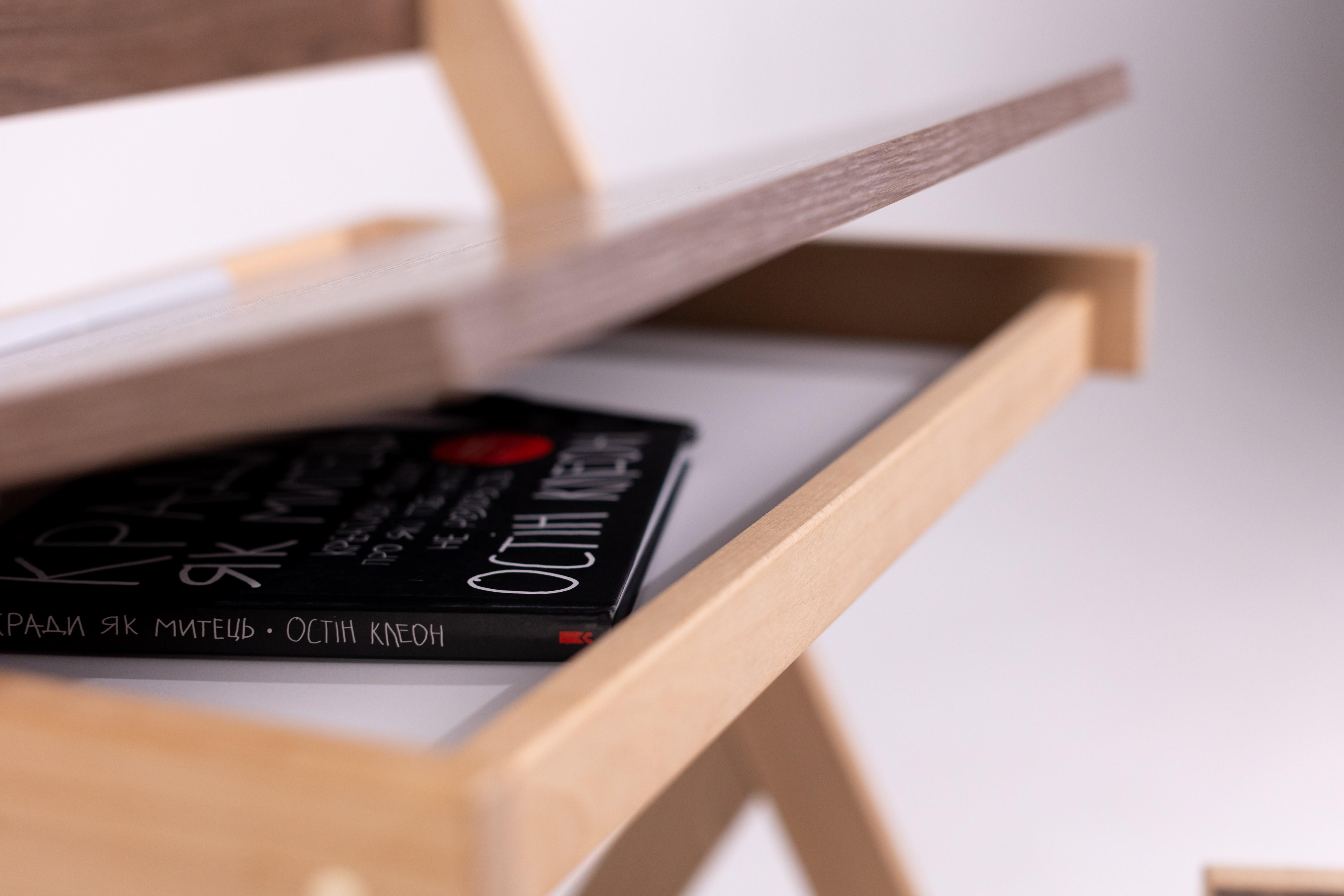 Парта-мольберт зі стільчиком з натурального дерева Бук (4350) - фото 4 Парта-мольберт зі стільчиком з натурального дерева Бук (4350) - фото 4