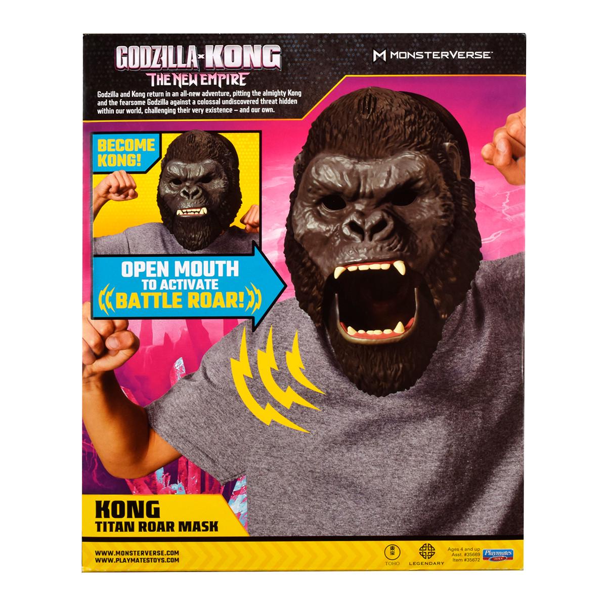Интерактивная игрушка Godzilla vs. Kong Маска Конго звук - фото 5 Интерактивная игрушка Godzilla vs. Kong Маска Конго звук - фото 5