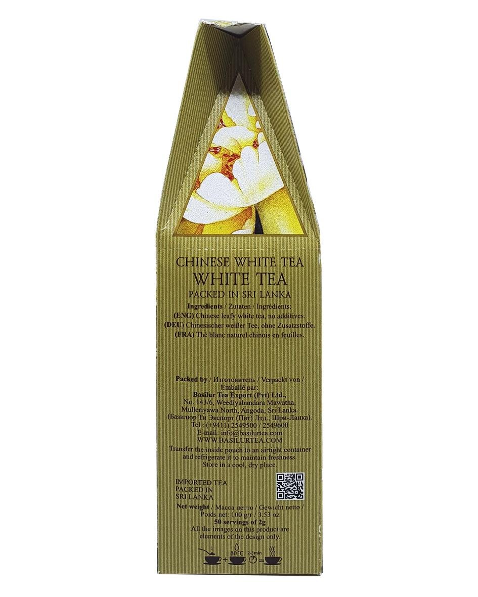 Чай белый Basilur White Tea 100 г (54908) - фото 5