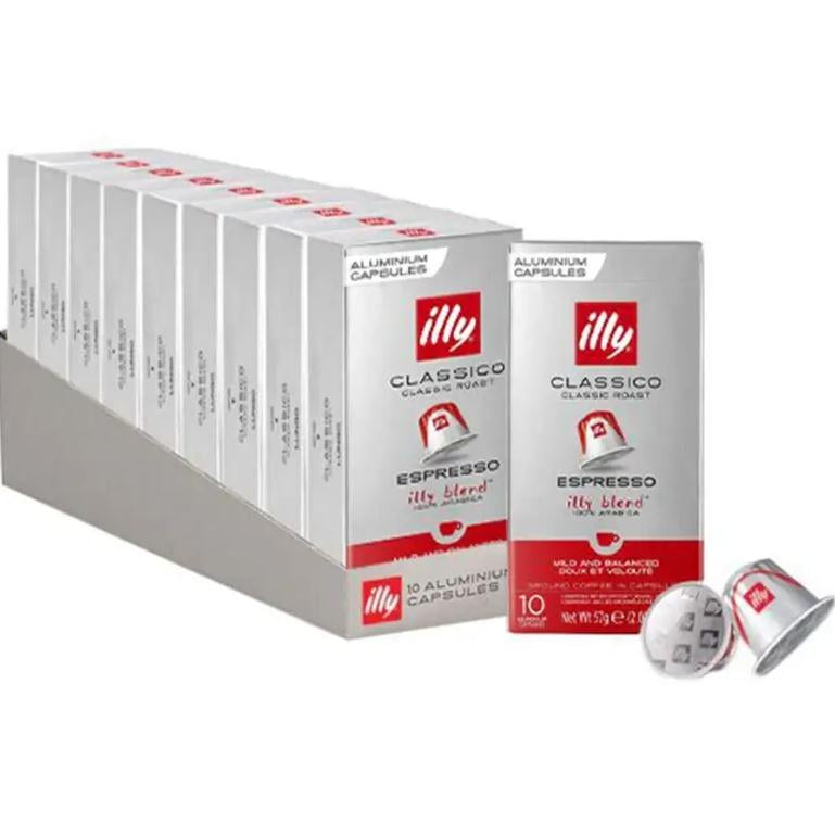 Набор из кофе Nespresso ILLY Classico в капсулах 100 шт. (35371689)