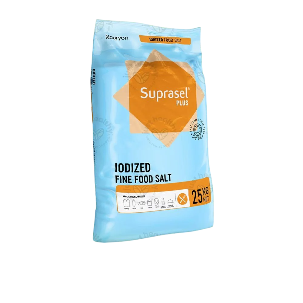 Сіль харчова йодована Suprasel Plus Iodide 25 кг