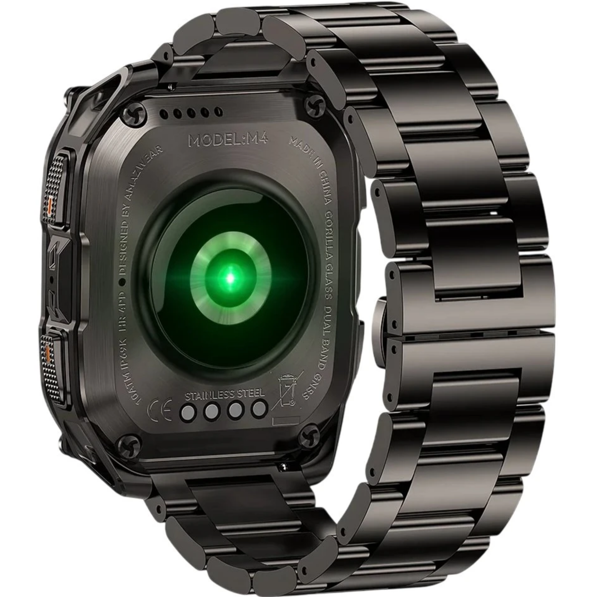 Смарт-годинник тактичний Kospet Tank M4 Special Edition Black — фото 2
