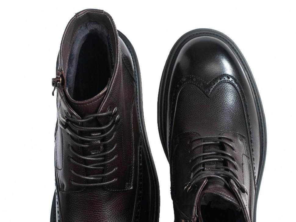 Черевики Carlo Delari 7254009 р. 40 Темно-коричневий (23511) - фото 4