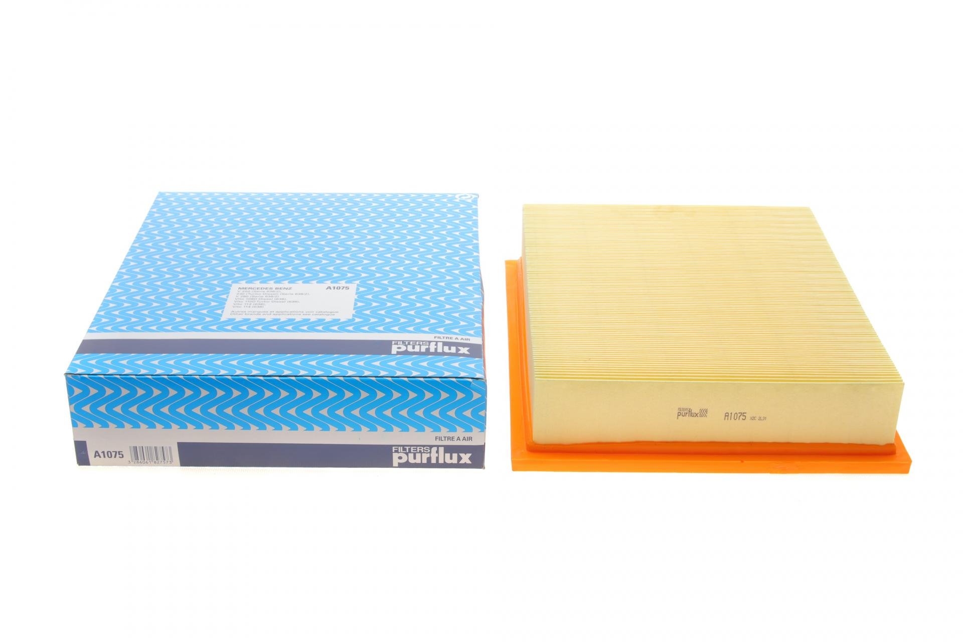 Фильтр воздушный PURFLUX для MB Vito W638 TDI- (A1075)