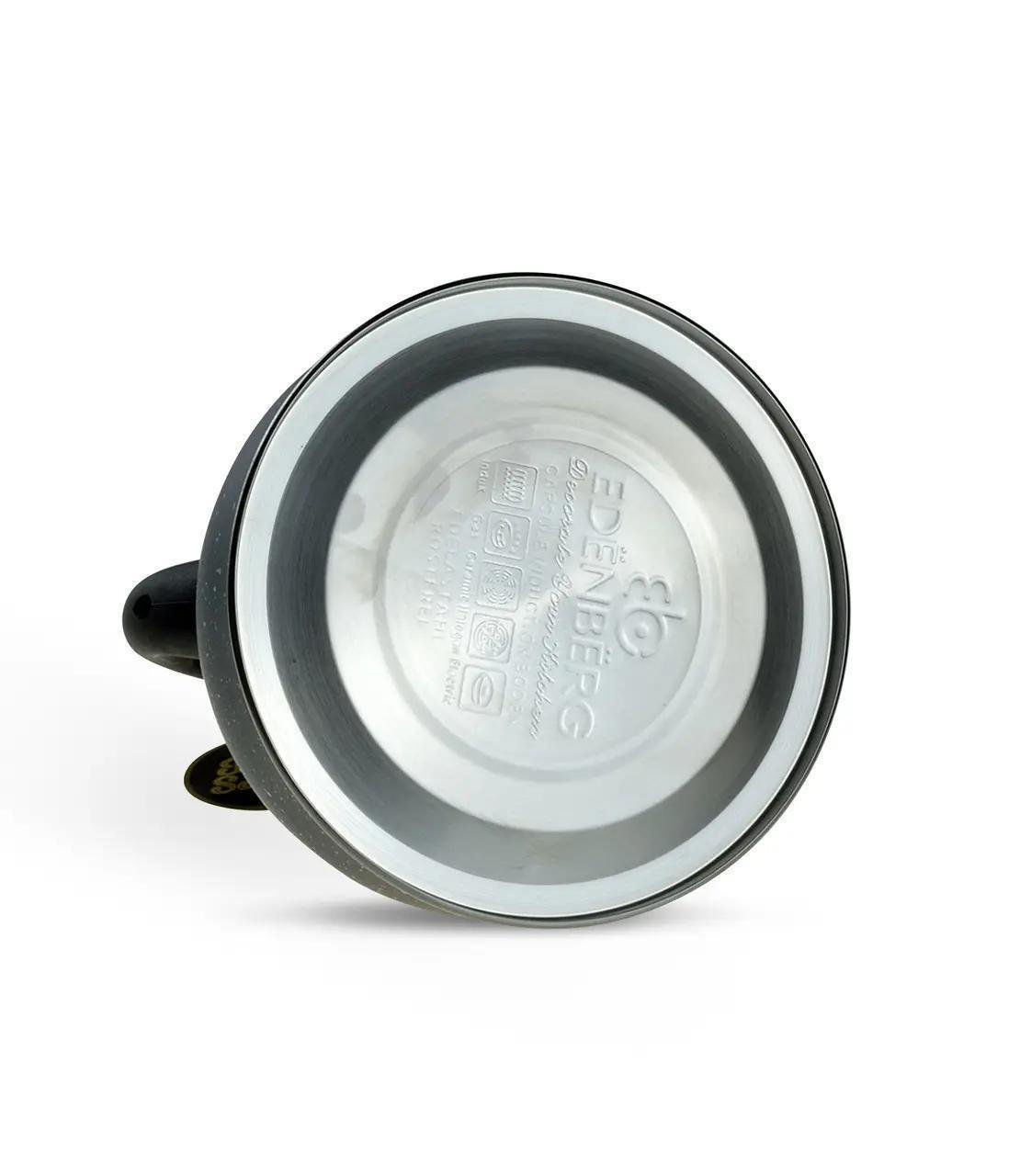 Чайник зі свистком для індукційної плити Edenberg EB-1973 1,5 л Сірий (2530556636) - фото 3