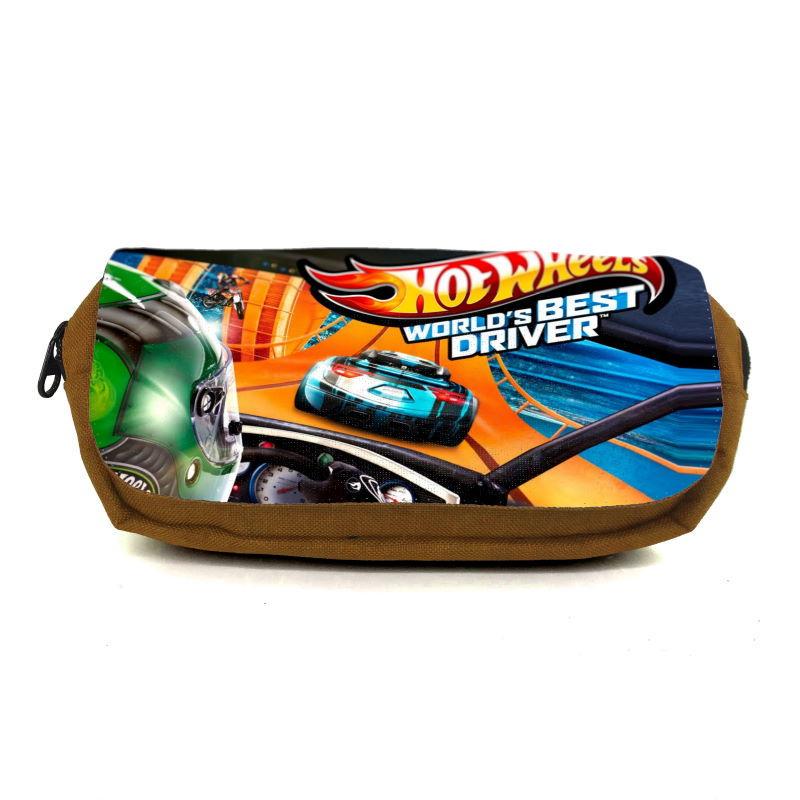 Пенал школьный Hot Wheels HW-004 Оранжевый (1480995249)