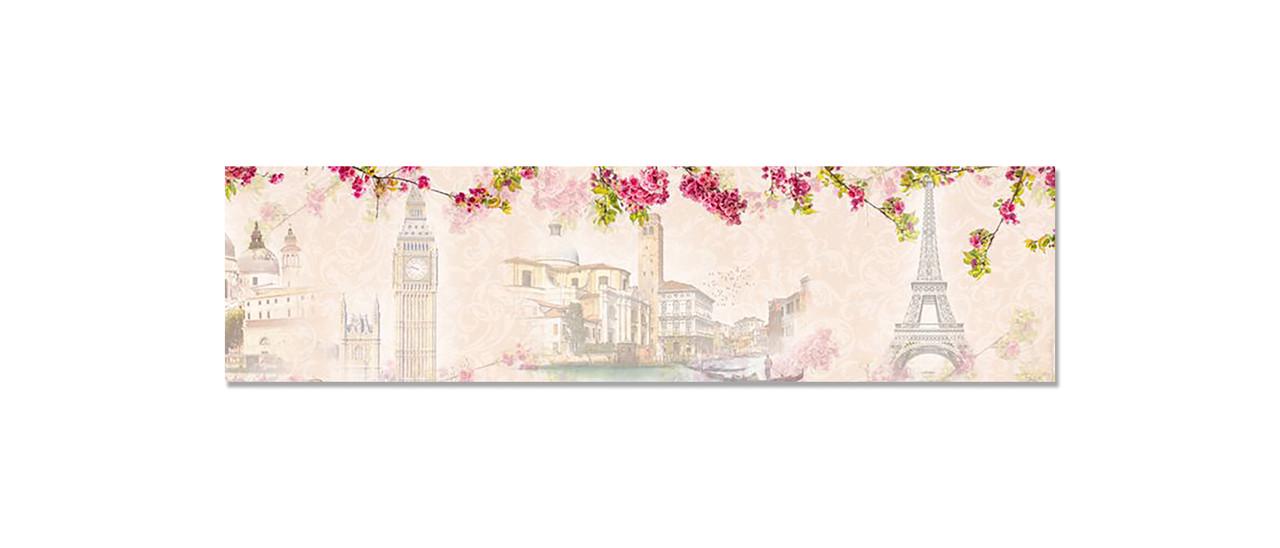 Наклейка виниловая на кухню Zatarga Весна в Париже 650х2500 мм (1283915267)