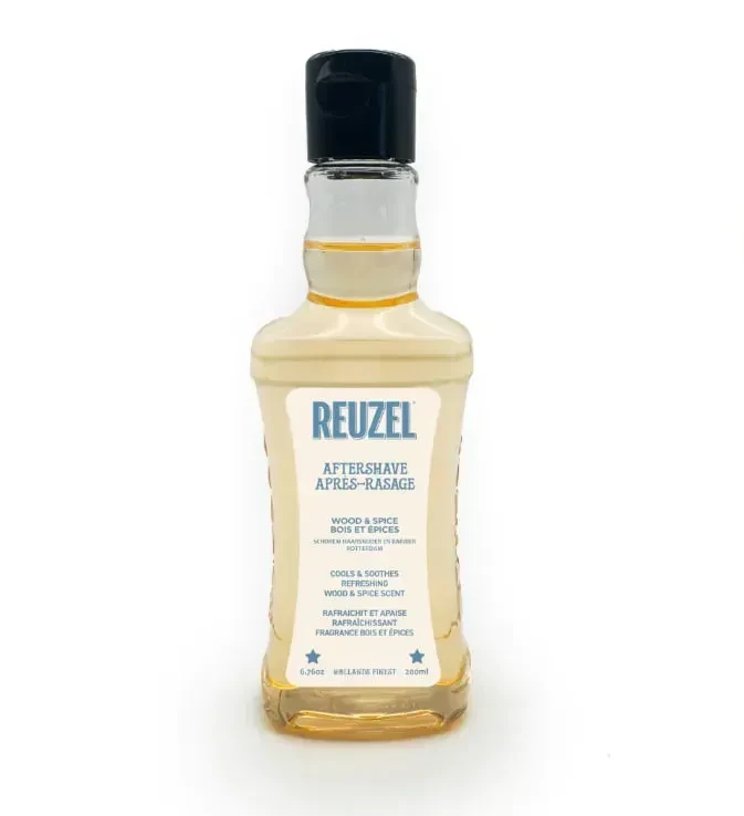 Лосьон после бритья Reuzel Aftershave Wood&Spice охлаждение успокоения кожи свежесть и древесно-пряный аромат 200 мл