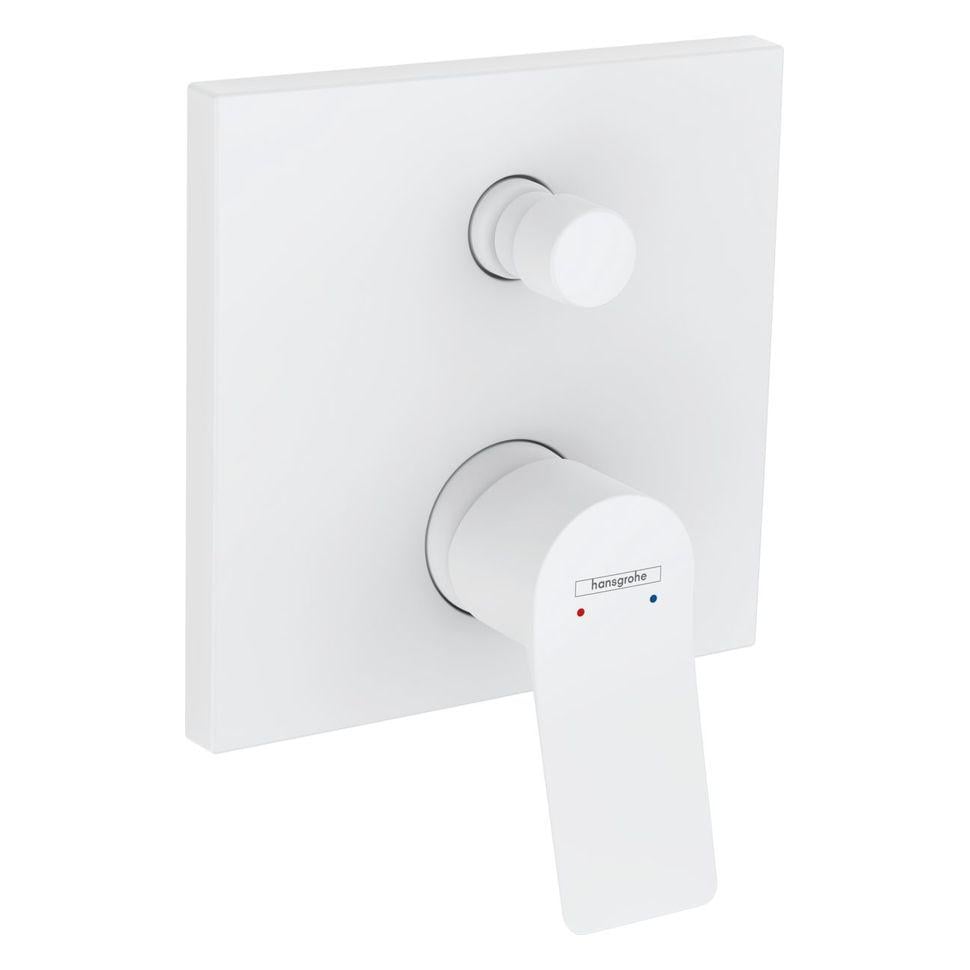 Смеситель скрытого монтажа Hansgrohe Vivenis верхняя часть Белый матовый (75415700)