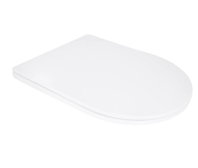 Сидения для унитаза Qtap Taurus 520 с микролифтом Slim Duroplast Quick Release (QTSC179W49384)