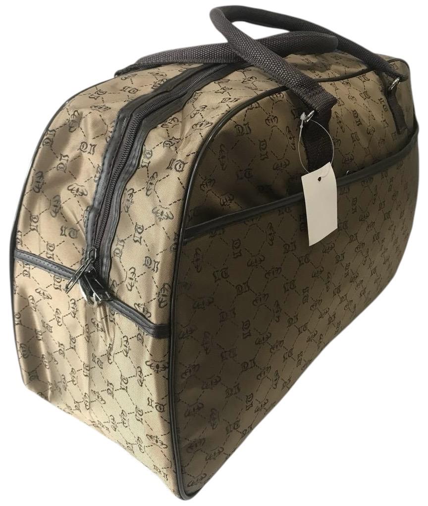 Сумка дорожня ручна поклажа з довгим ремінем через плече Коричневий (8809B) - фото 2 Сумка дорожня ручна поклажа з довгим ремінем через плече Коричневий (8809B) - фото 2