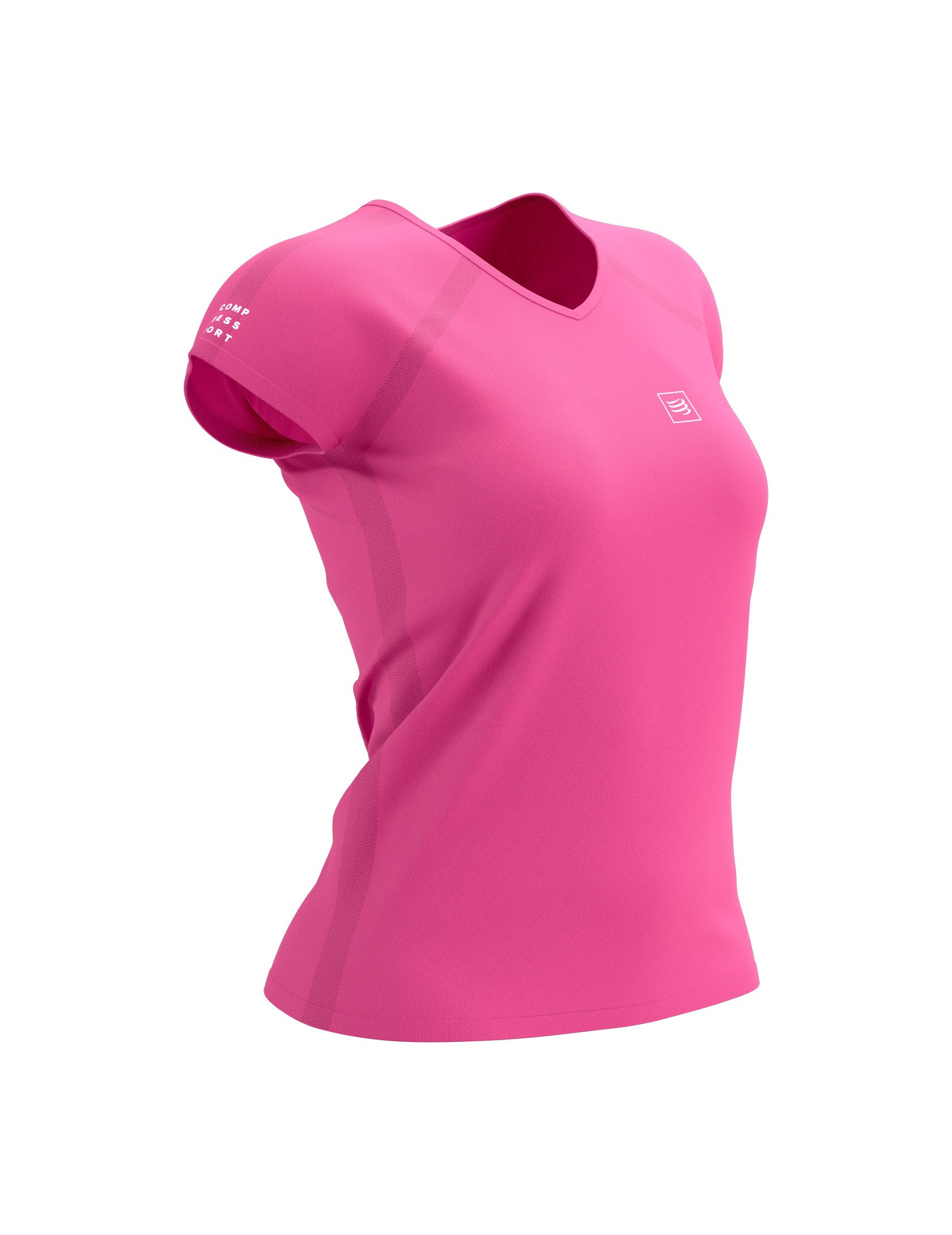 Футболка женская Compressport Training SS Tshirt XS Purple (12586472)