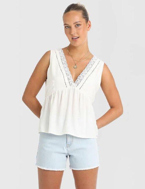 Топ PRIMARK 1358401 XS Белый (3331109413426)