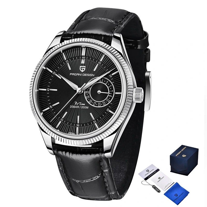Наручний годинник Pagani Design PD-1689 Silver/Black
