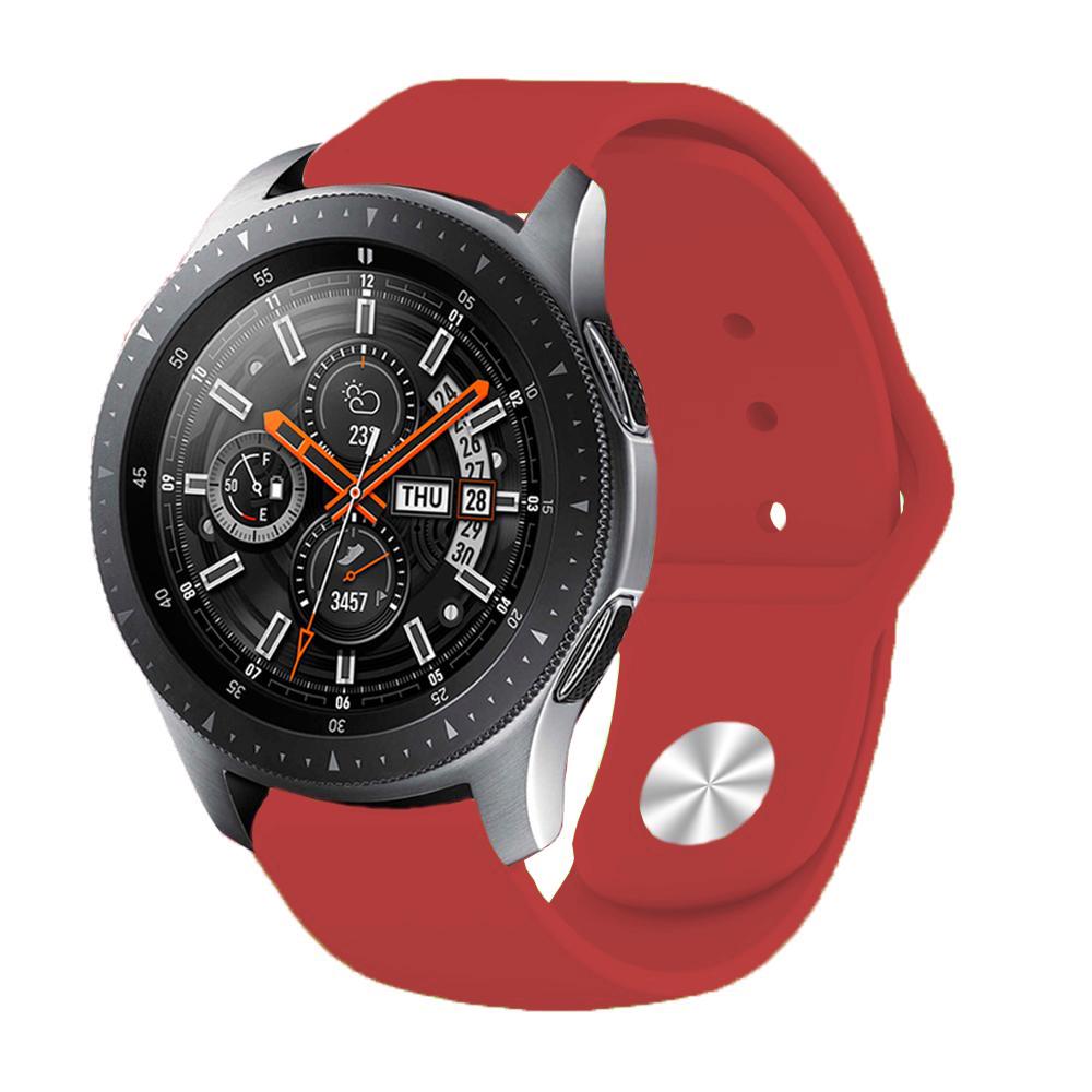 Силиконовый ремешок BeCover для Xiaomi Amazfit Bip/Amazfit Bip Lite/Amazfit Bip S Lite/Amazfit GTR 42 мм/Amazfit GTS/TicWatch S2/TicWatch E/GTS 3/GTS 2 mini Red (706188) - фото 4