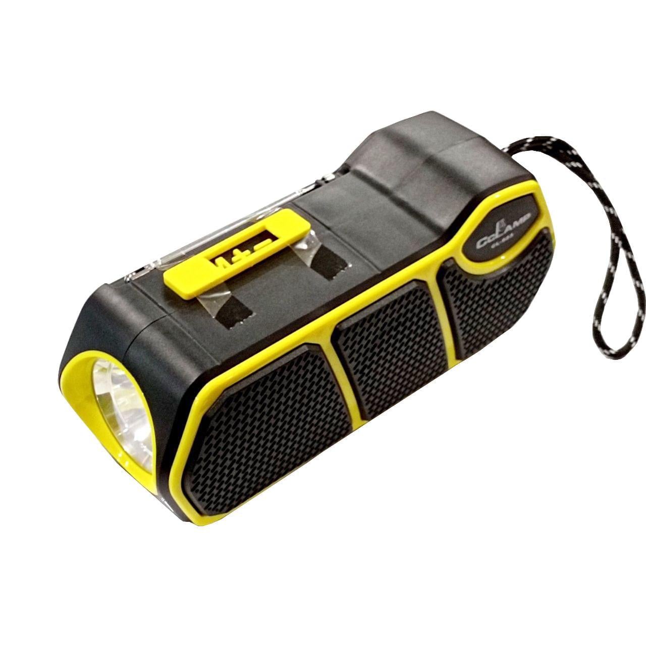 Колонка портативная Cclamp CL-823 Bluetooth с солнечной панелью (t8162)
