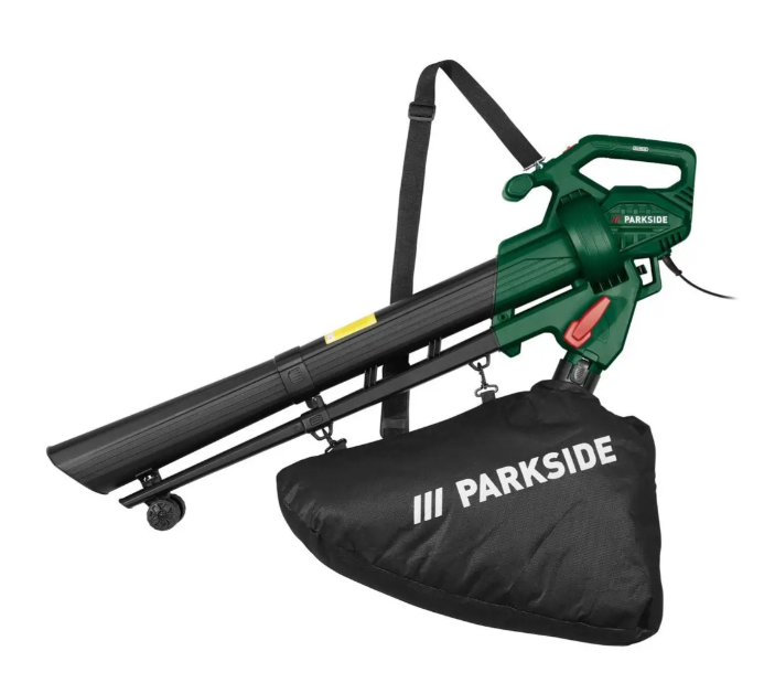Воздуходувка-пылесос садовый Parkside PLS 2600 B2 2600 Вт 34 л Зеленый (29367301)