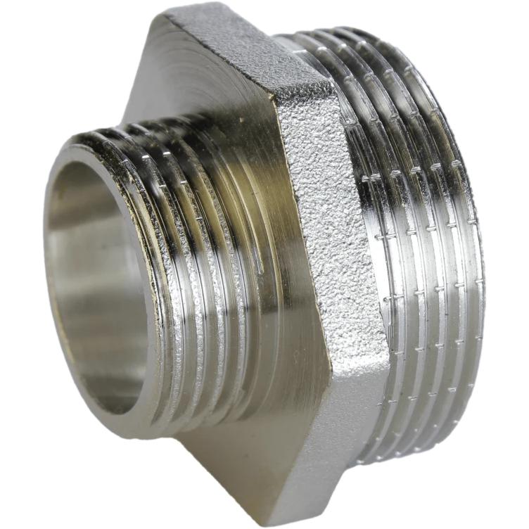 Ніпель VA 000025096 нікель зовнішня-зовнішня 1 1/2"x1" (156985)