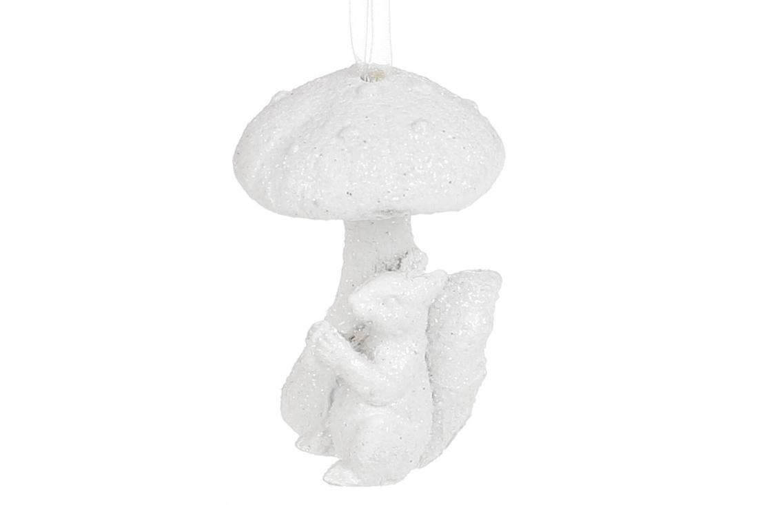 Подвесной декор Белочка с грибом BonaDi (829-123)