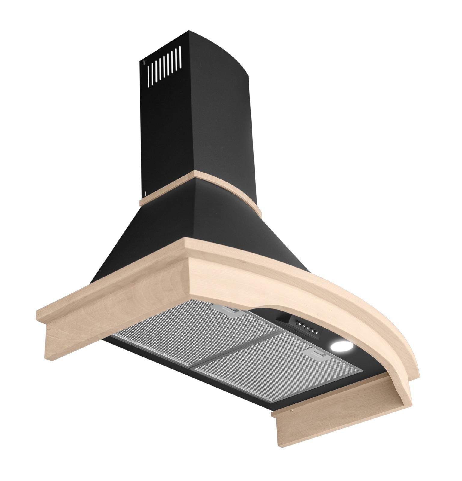 Вытяжка NORTBERG Rustic 90 см Black Matt (11221) - фото 8