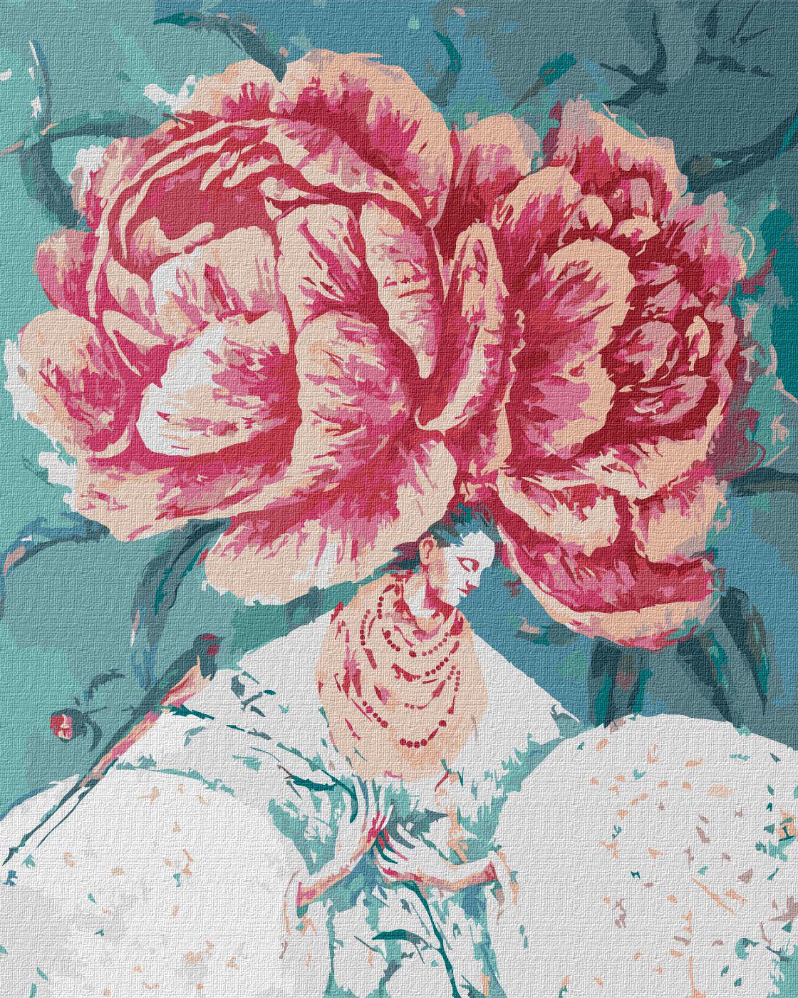 Картина по номерам Ideyka Цветущая душа кно4927 40x50 см (MTT-149451)