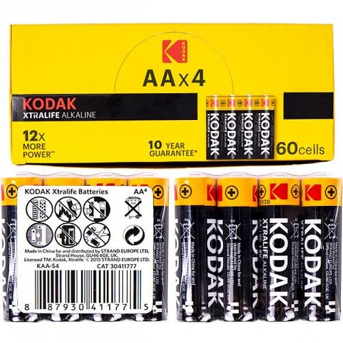 Батарейка Kodak Alkaline LR6 AA пальчик (127)