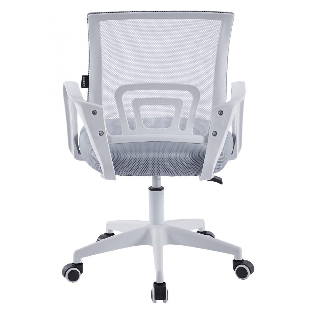 Кресло Bonro BN-619 Белый/Серый - фото 4