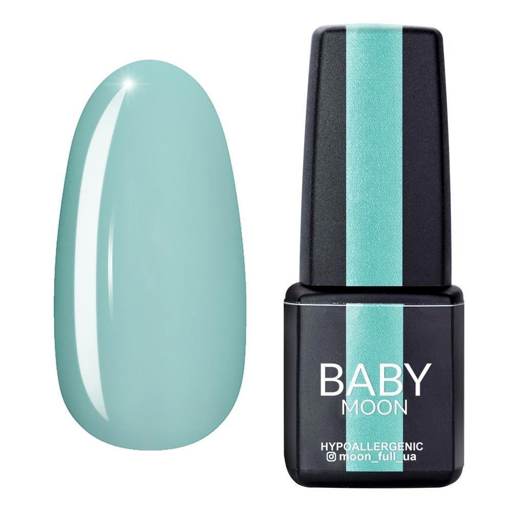 Гель-лак Baby Moon Green Sea Gel polish 6 мл №01 Біло-зелений світлий (1849111910) - фото 1