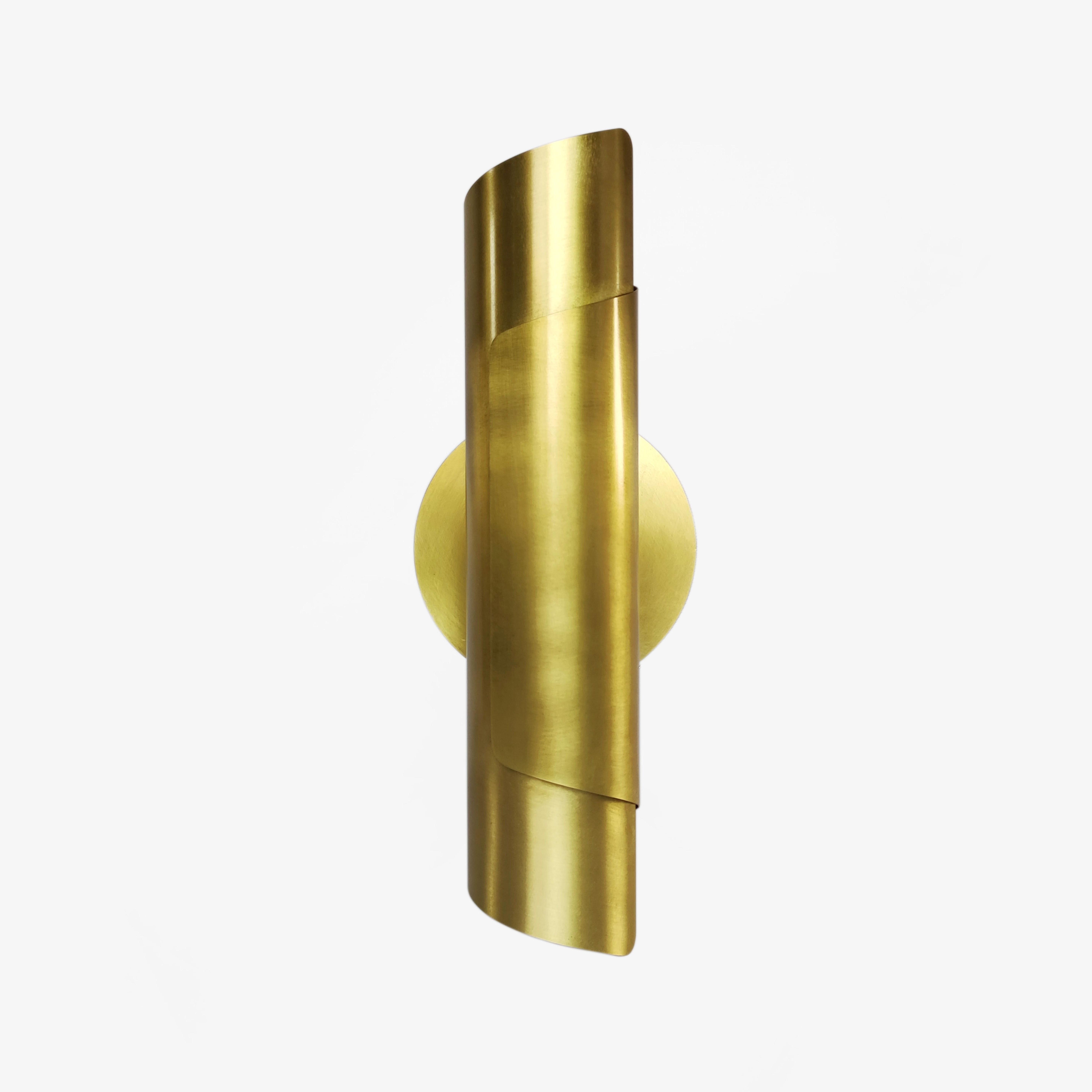 Настенный светильник двойной из латуни Gaff Design Brass White (BRASS17) - фото 5