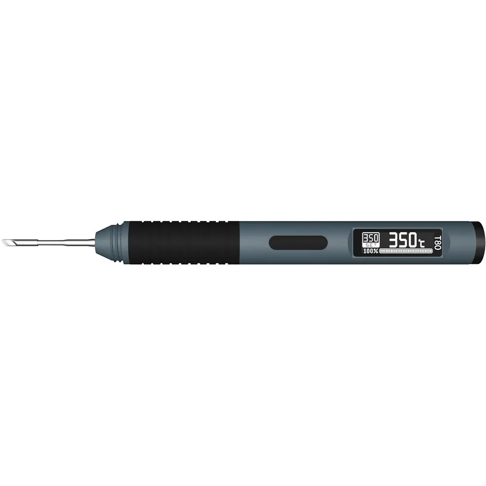 Паяльник портативный Alientek T80 100W Black Паяльник портативный Alientek T80 100W Black