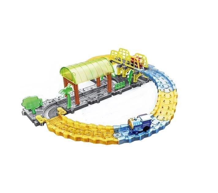 Трек детский Track Train 59 деталей/локомотив Multicolor (153332)