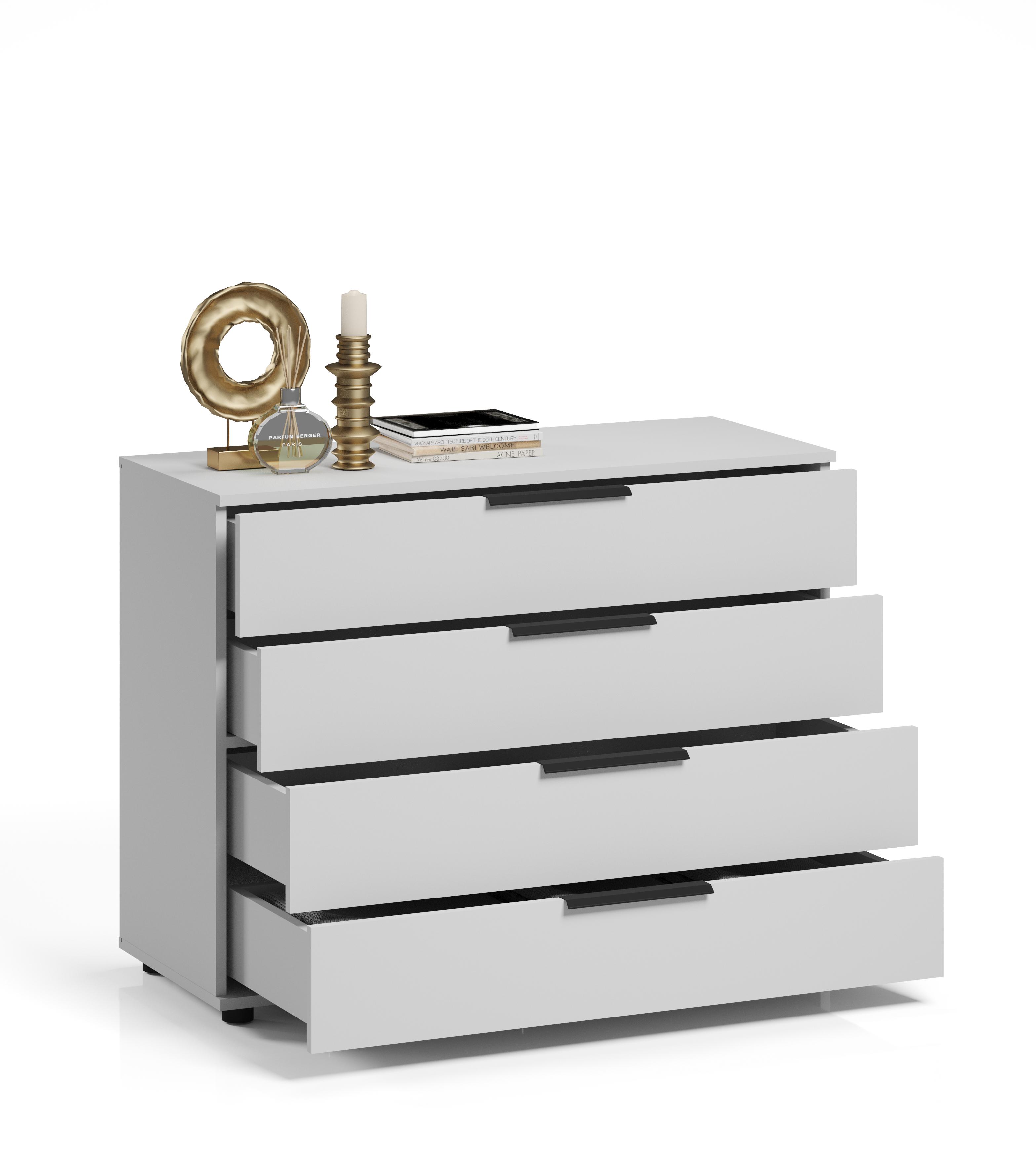 Комод Лира 110 Orange-Line Светло серый (407334)