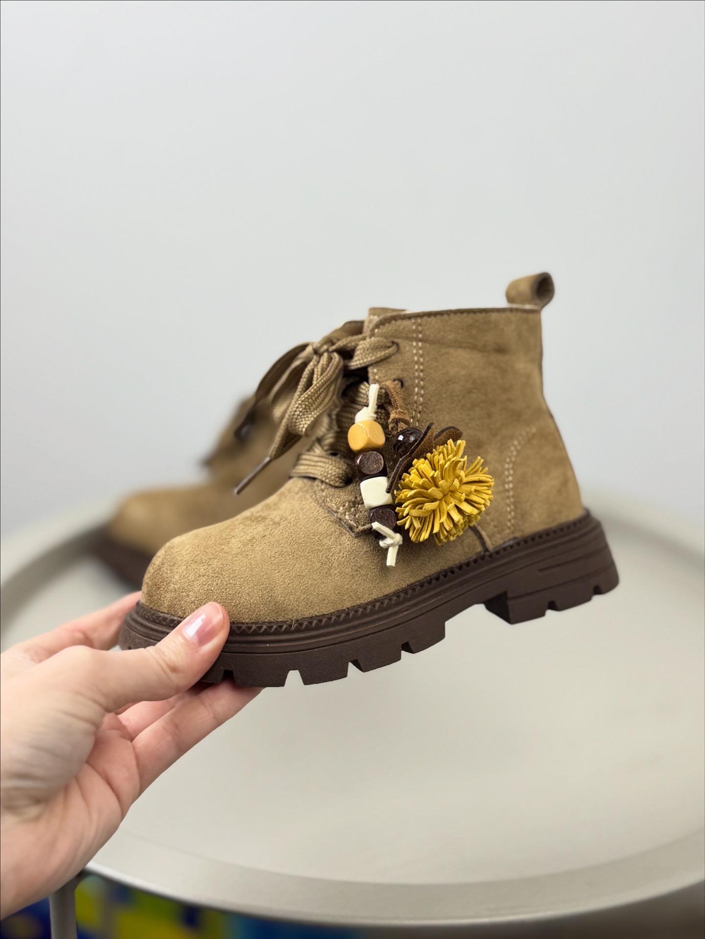 Ботинки детские осенние 1644 р. 32 Бежевый (30379603) - фото 3 Ботинки детские осенние 1644 р. 32 Бежевый (30379603) - фото 3