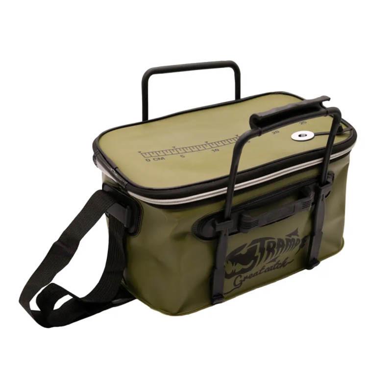 Сумка рыболовная Tramp из EVA 55x30x30 см L 50 л Olive (UTRP-030-olive-L) - фото 7