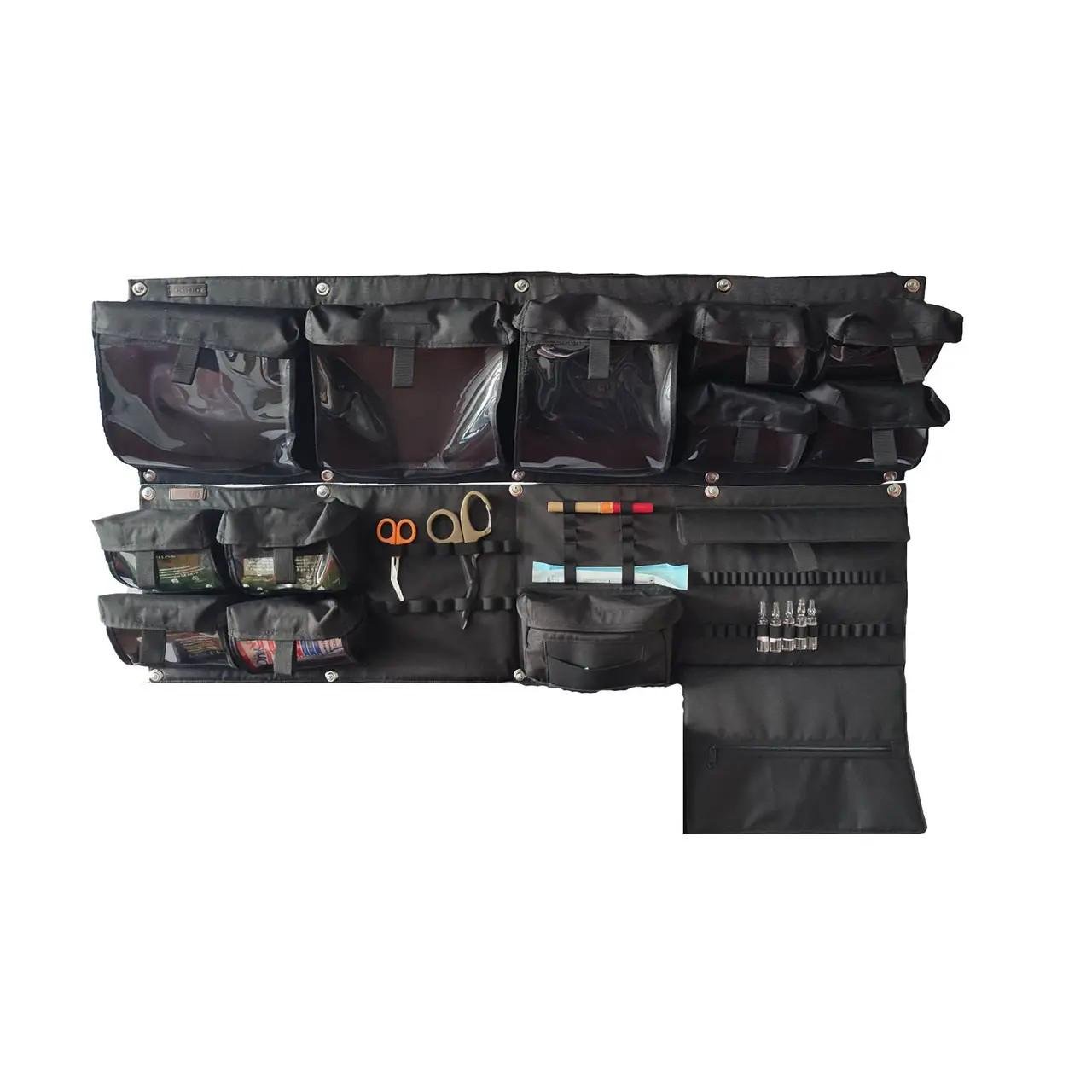 Органайзер медицинский для скорой/мобильного пункта с прозрачными карманами вариант 2+4 (27456878)