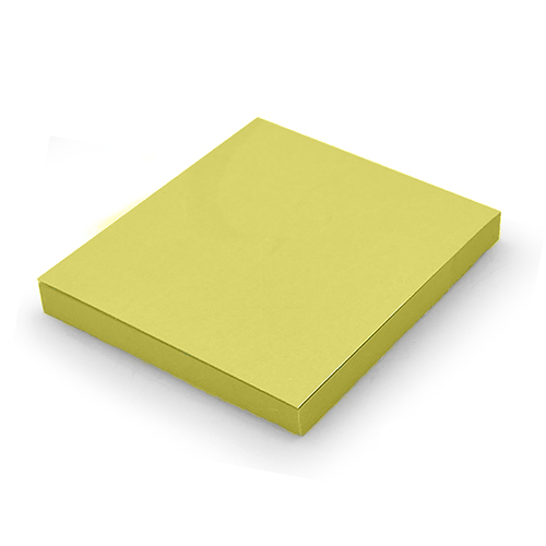 Бумага для заметок Stenson 76х76 мм 100 листов Yellow (ST00225)